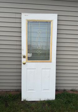 32" X 80" Steel Entry Door