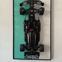 Display Wallboard for Lego Technic Mercedes-AMG F1 W14 E Performance Race Car Building Set 42171