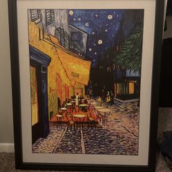 Textured Van Gogh Wall Art (24x32)
