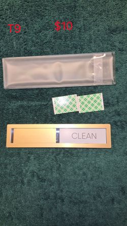 Dishwasher magnetic clean dirty sign