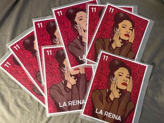 SELENA LA REINA SHIRT TRANSFER SHEETS - 8 available