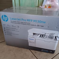 HP LaserJet Pro M130NW G3Q58A All-in-One Wireless Laser Printer TONER INCLUDED