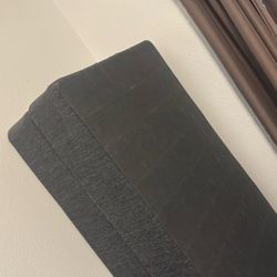 Twin Or Queen Bed Bottom Box Frame Gray