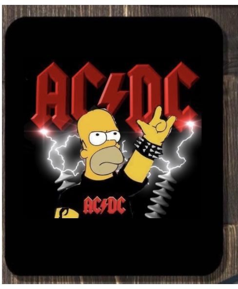 AC/DC Mouse Pad