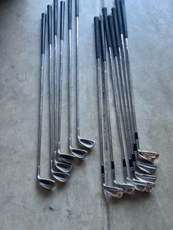 Golf Irons with Steel Shafts