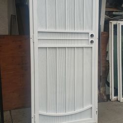 Exterior Security Heavy-duty Door 36x96 Left Or Right Hand 