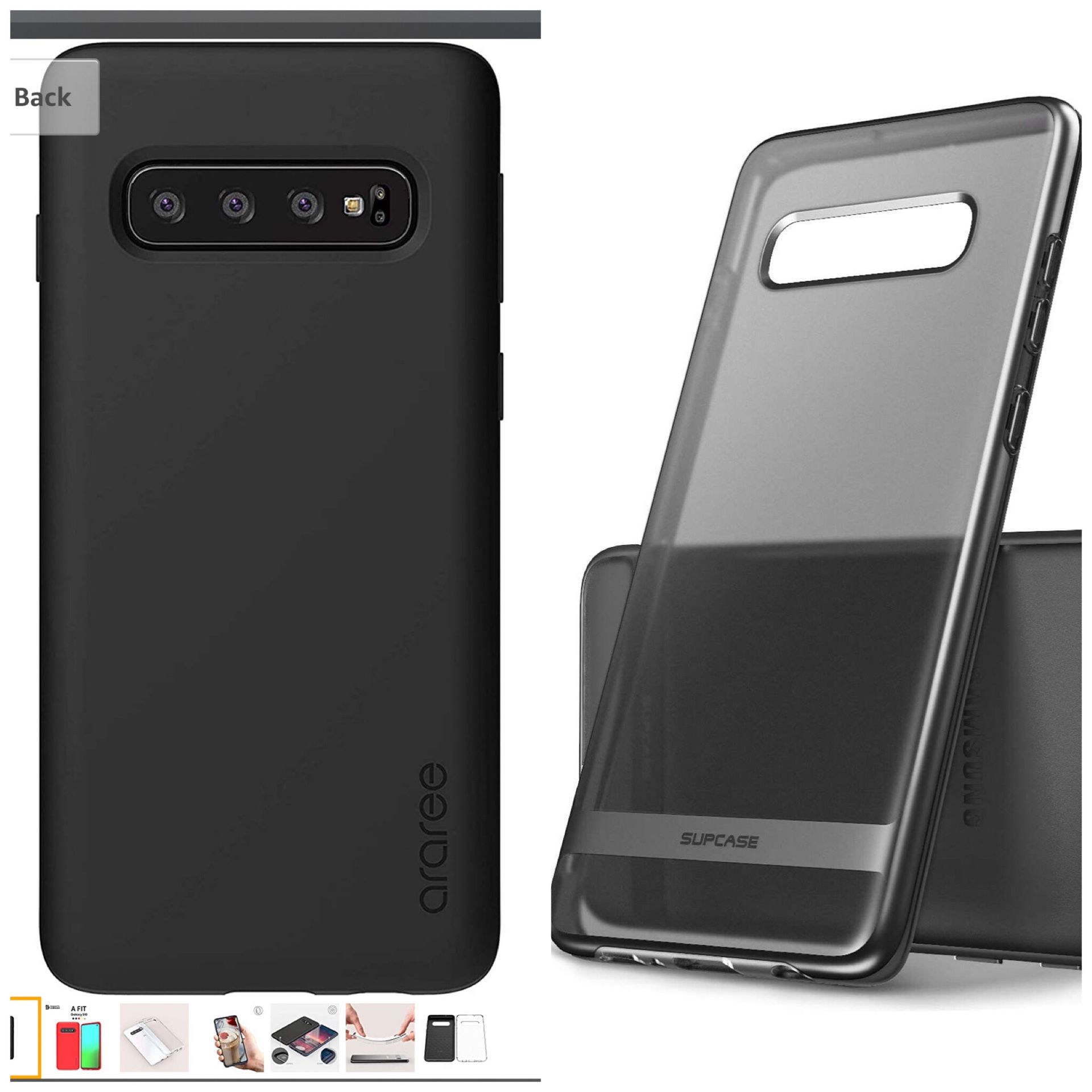 Two cases for Samsung galaxy S10 plus