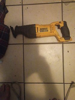 DeWalt cordless sawzall