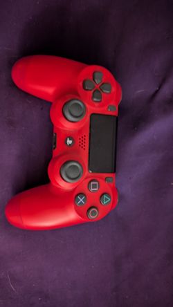 Ps4 red controller