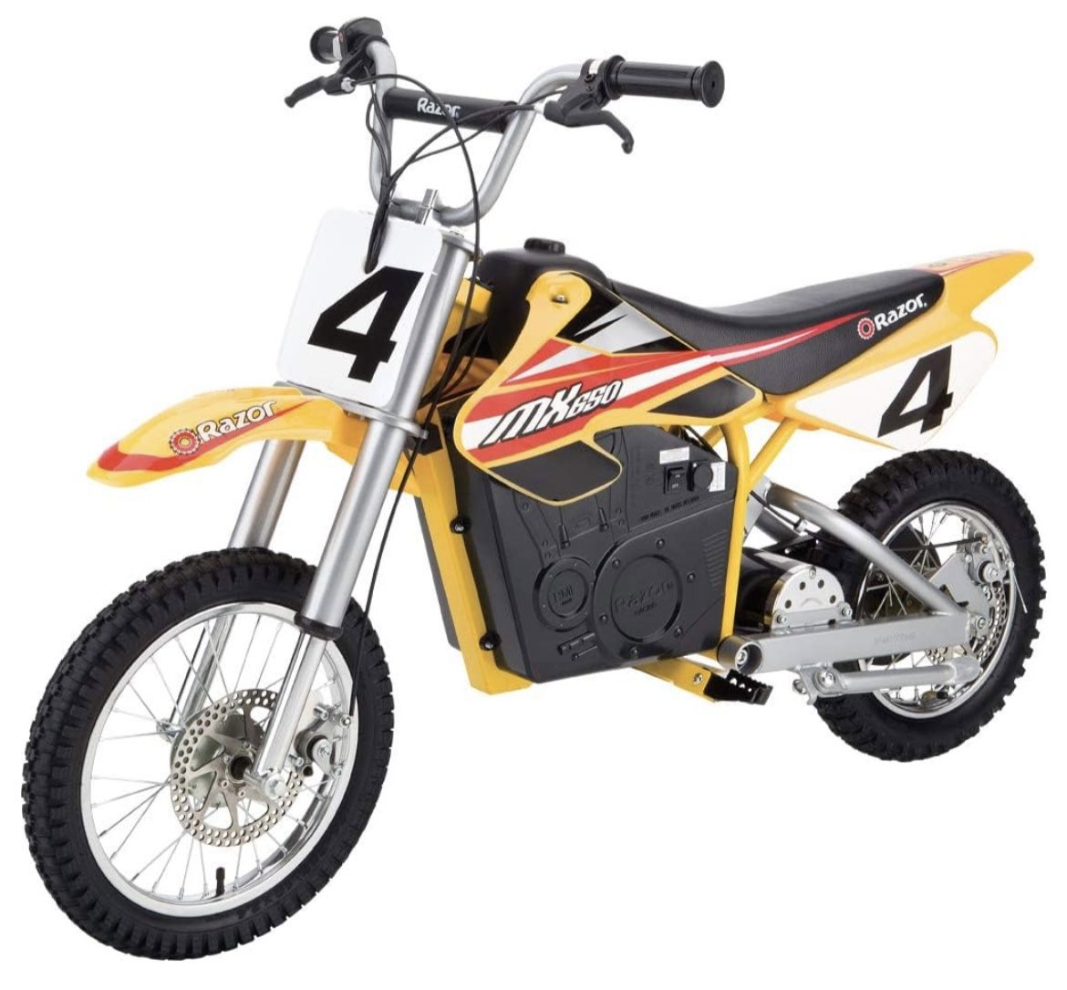 RAZOR MX650 ELECTRIC DIRT BIKE