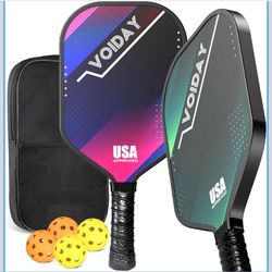 Pickleball Paddles Set of 2