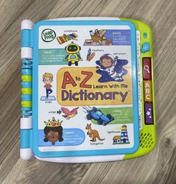 LeapFrog A to Z Learn With Me Dictionary 📘 Interactive Learning Toy
