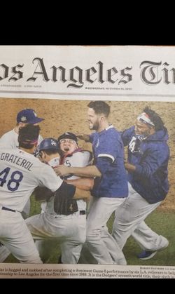 Dodgers 2020 World Series