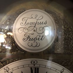 Smiths Tempest Fugit Antique Grandfather Clock