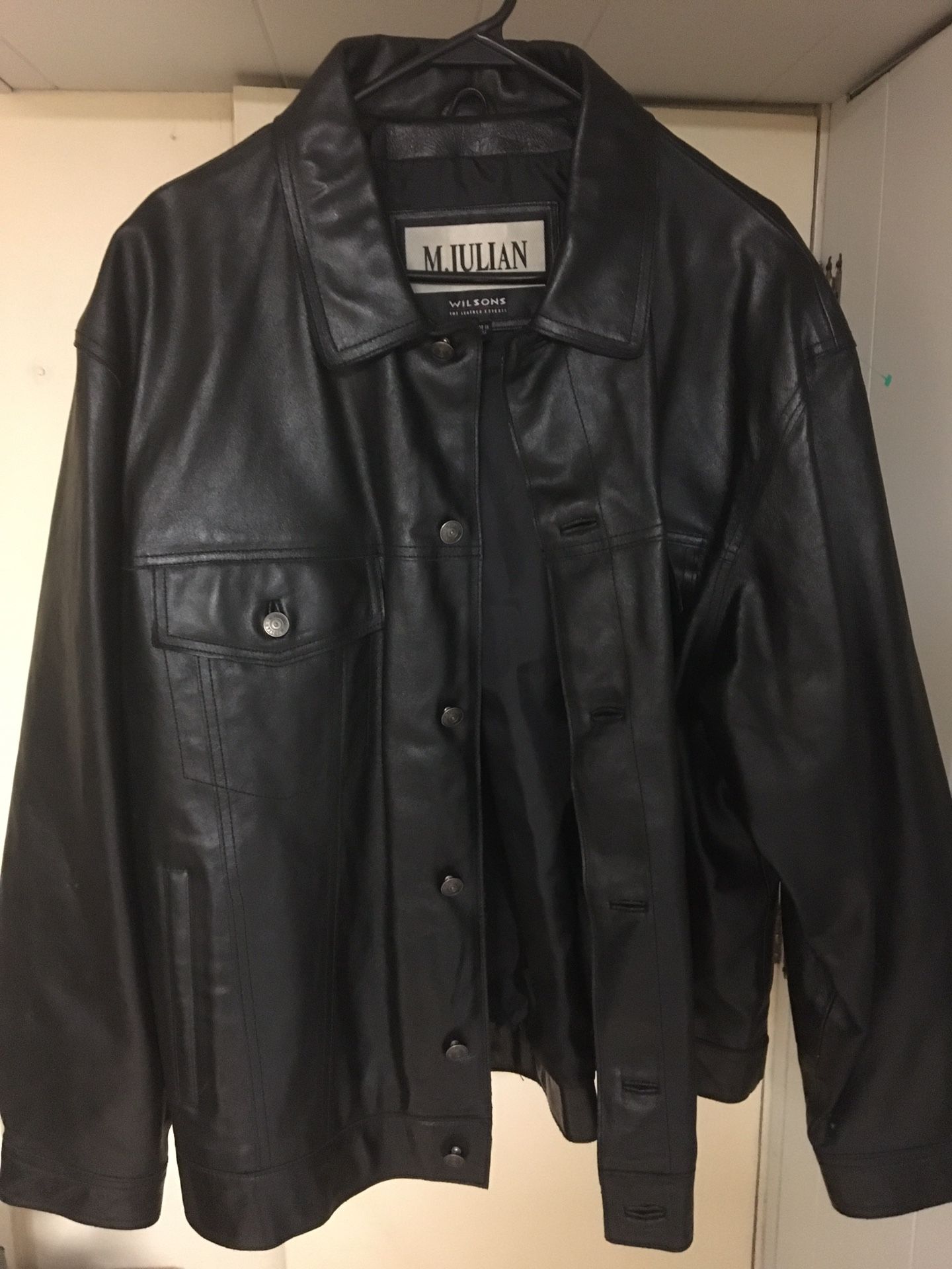 Men’s Wilson leather jacket XL