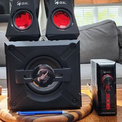 Desktop Gaming Speakers with Amplifier And Subwoofer