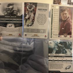 Exclusive Athlete Cards ( 3 Football Cards & 1 Baseball Card