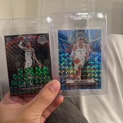 2 Mosaic Victor Wembanyama Rookie Cards