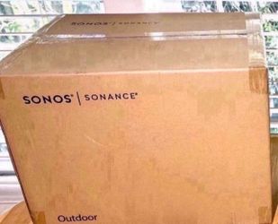 Sonos Sonance Outdoors Architecture Passive Speakers Black.  Brand New.  Includes Warranty.  Come pick up a pair.  1 pair in each box.