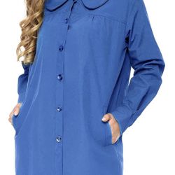 Mixfeer Womens Long Sleeve Lightweight Waterproof Raincoat Outdoor Hooded Jacket Size xL