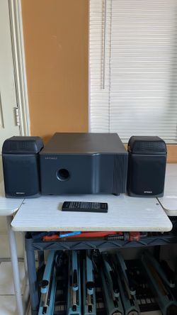OPTIMUS SWS-502 WITH 2 SPEAKERS AND REMOTE 