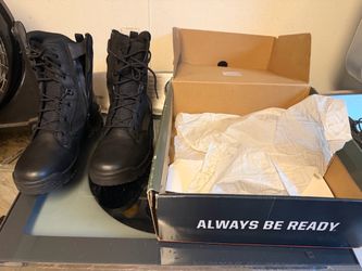5.11 Tactical Black Side-Zip Boots size 14