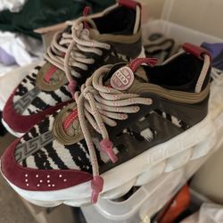 Versace Chain Reaction Sneakers – Size 38 – Excellent Condition