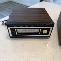 Vintage 8 Track With Disk