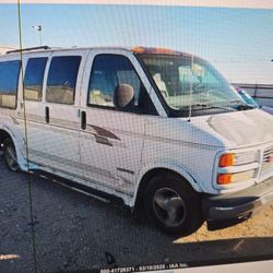 FOR PARTS A 1999 GMC SAVANA VAN G1500 5.7 ENGINE 4L60 TRANS 