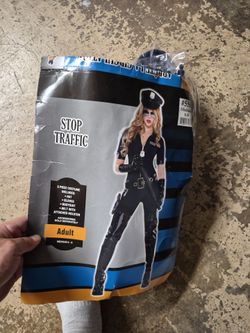 Halloween Costume Woman Cop