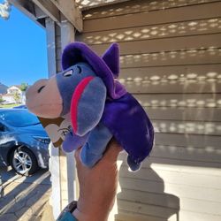 vintage  Disney store eeyore witch plush doll collectible halloween 