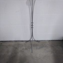 Silver Standing Candle Holder 