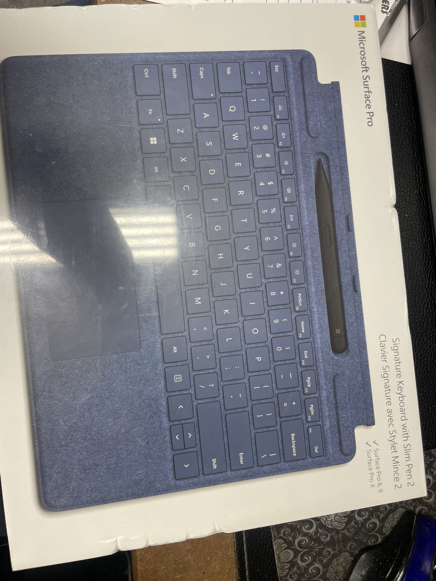 Microsoft Surface Keyboard With Slim Pen 2 Blue