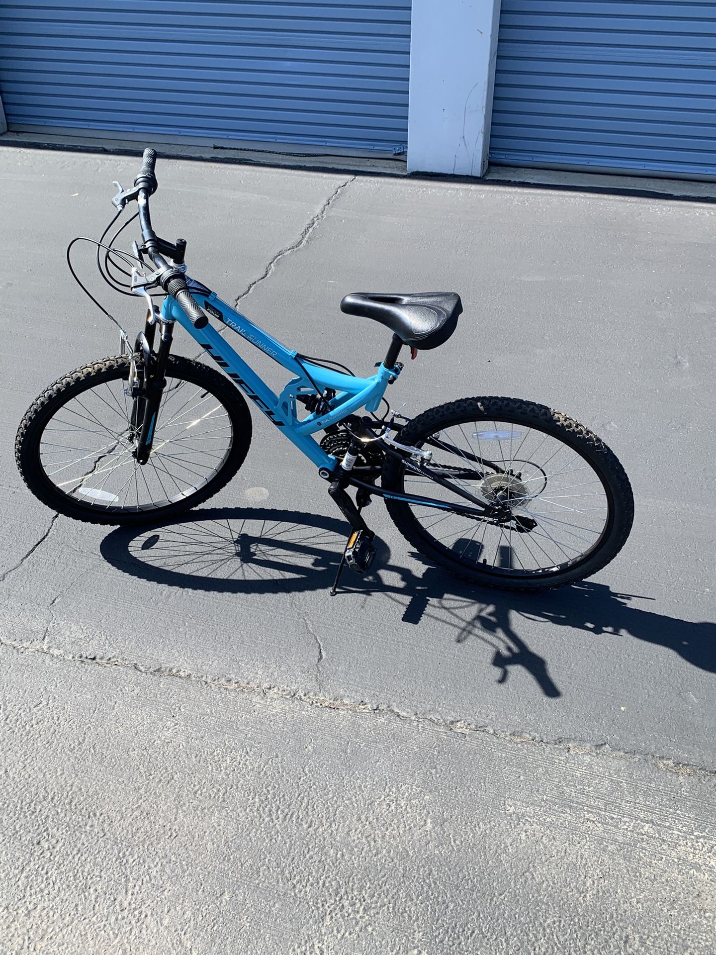 24" Trail Runner Mountain Bike Fits Riders 4'8" - 5'8", Teal, 