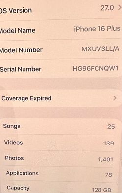 iPhone 16 plus