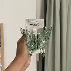 Butterfly hair clip.