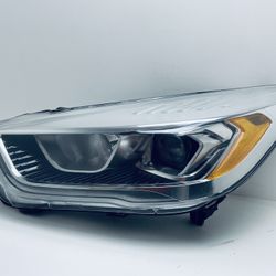 2017-2019 FORD ESCAPE LEFT DRIVER SIDE HEADLIGHT HALOGEN PROJECTOR W/LED OEM