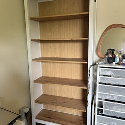 Solid Wood Bookshelf 