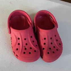 Toddler RED CROCS