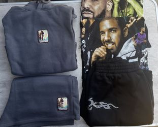 NEW Drake T-Shirt , Sweatsuit sets Bundle 5 items
