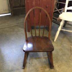 Antique/vintage Child’s Rocking Chair