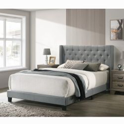 QUEEN BED FRAME NO MATTRESS 