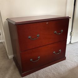 Wooden Filing Cabinet