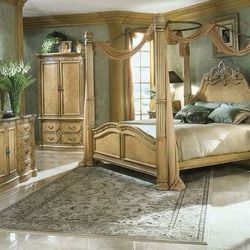 Gorgeous Michael Amini "La Francaise" Bedroom Collection 