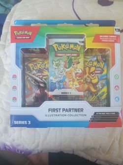 POKEMON FIRST PARTNER ILLUSTRATION COLLECTION SERIES 2 BOX - BRAND NEW 🔥🔥🔥