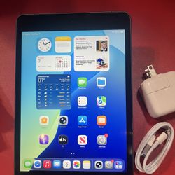 Apple iPad MINI 5th Gen 64GB 7.9” WiFi+ Cellular UNLOCKED Space Gray complete iOS 26 