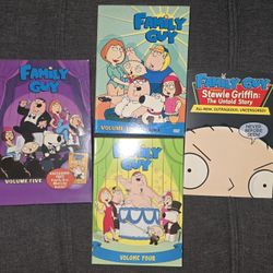 Family Guy Seasons And Uncensored Movie DVDs