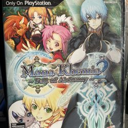 Mana Khemia PS2 Game