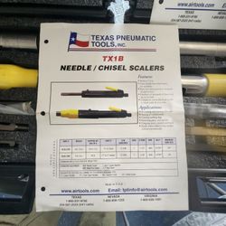 Texas Pneumatic TX1B  NEEDLE & CHISEL 
