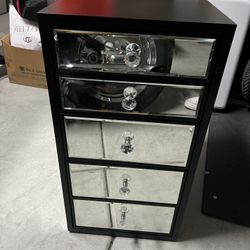 Mirrored Nightstand